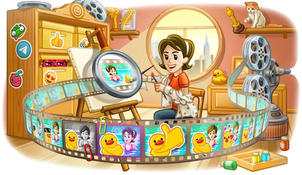 stickers en telegram