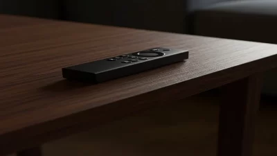 Dispositivo Fire TV Stick con su control remoto