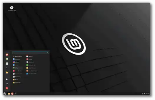 Interfaz de Linux Mint, ideal para principiantes